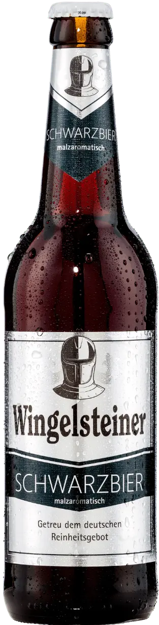 Wingelsteiner Schwarzbier Flasche